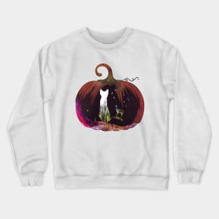 Pumpkin Cat Crewneck Sweatshirt